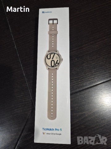 Смарт часовник TicWatch Pro 5 – нов, запечатан, Wear OS, GPS, NFC, снимка 2 - Мъжки - 52216961