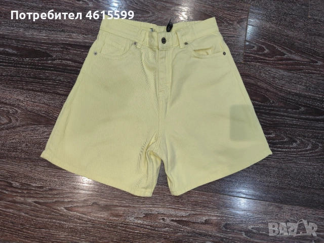 дънки с висока талия , снимка 7 - Къси панталони и бермуди - 53951719