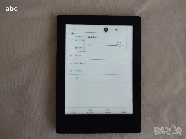 електронна книга Kobo Aura H2O с подсветка 6.8 инча екран четец + калъф за книги Кобо, снимка 4 - Електронни четци - 53756957