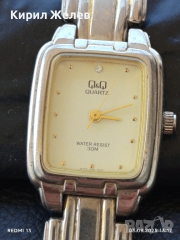Марков дамски часовник Q/Q QUARTZ JAPAN MOVT стилен дизайн 49048, снимка 7 - Дамски - 51590740