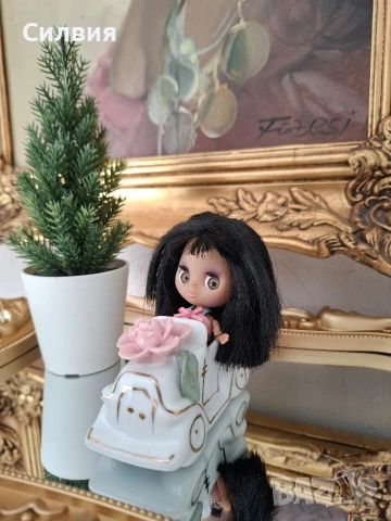 Порцеланова миниатюра- кола, снимка 9 - Статуетки - 54172230