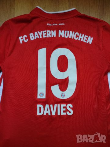 Bayern Munchen / ADIDAS / #19 Davies - детска футболна тениска на Bayern Munich , Байерн Мюнхен, снимка 10 - Детски тениски и потници - 46813343