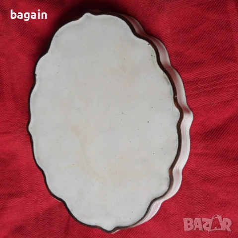 Династия Цин. Емайл., снимка 3 - Антикварни и старинни предмети - 54210979