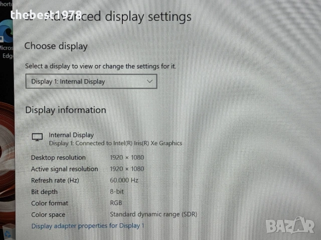 Lenovo E14 Gen2`Core i5-1135G7/16GB RAM/256GB SSD/FHD IPS/Бат 8ч, снимка 8 - Лаптопи за работа - 53487924