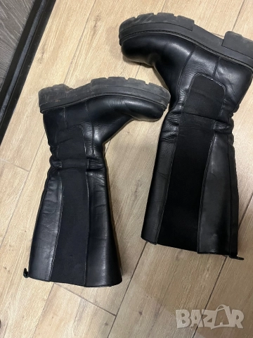 Дански ботуши кожа, снимка 2 - Дамски ботуши - 52976318