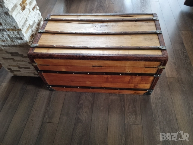 Стар сандък/ракла/скрин/ два броя, снимка 12 - Антикварни и старинни предмети - 51853439