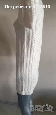 Lacoste Wool Womens Dress Size 36 / S НОВО! ОРИГИНАЛ! Дамскa Вълнена Рокля!, снимка 17 - Рокли - 52918768