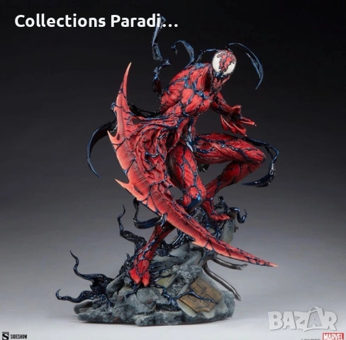 Sideshow Marvel Carnage Статуя фигура , снимка 3 - Колекции - 54130274