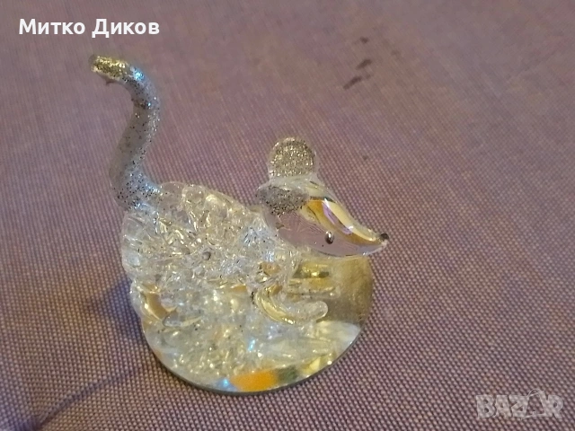 Минюатурна фигурка на мишленце на Сваровски нова, снимка 7 - Декорация за дома - 53526635
