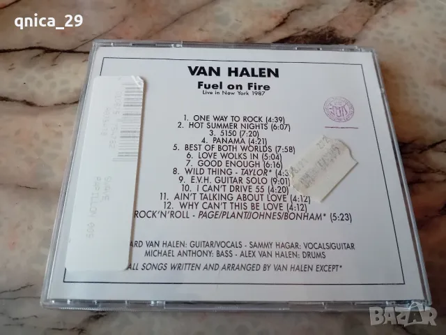 Van Halen - Fuel on Fire, снимка 4 - CD дискове - 49034107