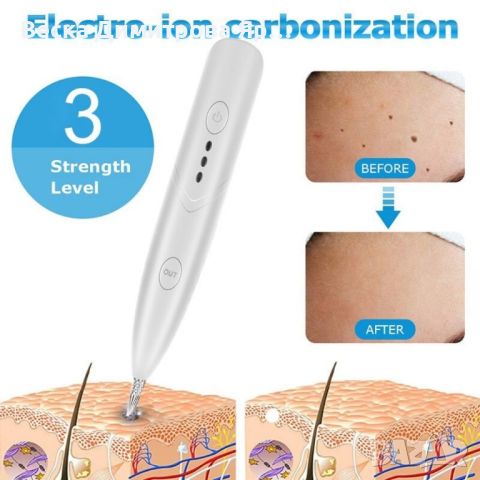 Лазерна машинка за премахване на петна, бенки, брадавици и татуировки с USB, снимка 17 - Друга електроника - 45863093