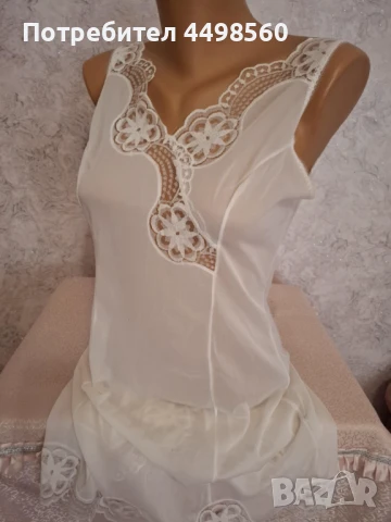 Бяла Нощничка, снимка 4 - Нощници - 51126696