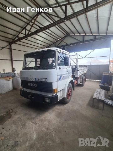 кран самосвал ивеко