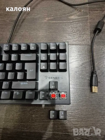 Механична клавиатура Genesis Thor 303 TKL – нова, неупотребявана, снимка 4 - Клавиатури и мишки - 52819068