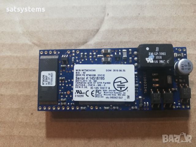  MultiTech Embedded Dial-up Socket Modem MT5634SMI-92 MT5634SMI, снимка 1 - Други - 46199817