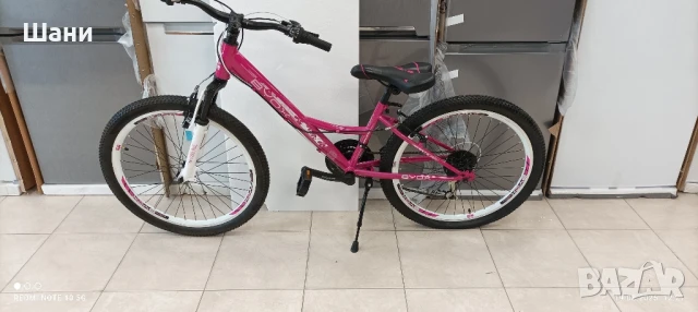 Велосипед 24 цола Принцес Ново Розово.