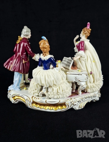 Голяма порцеланова фигура, композиция - Unterweissbach, Германия, снимка 8 - Статуетки - 52540593