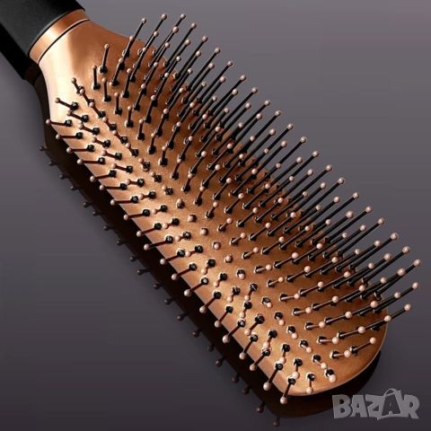 Антистатична четка за изправяне на коса със сешоар и за лесно разресване 23,11 x 4,57 x 4,06 cm, снимка 5 - Аксесоари за коса - 46399048