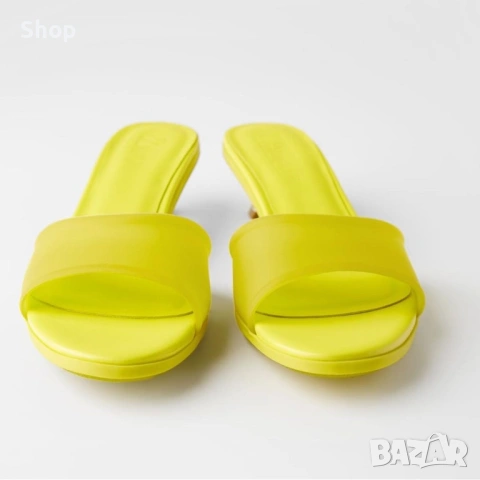 Сандали на ток на Zara , снимка 4 - Сандали - 53840297