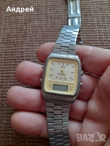 Стар часовник Lui Antimagnetic, снимка 2 - Антикварни и старинни предмети - 52483685