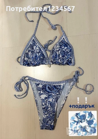 ЗАПАЗЕН, вижте другите бански в обявите ми-НОВ БАНСКИ  🩵🤍, снимка 1