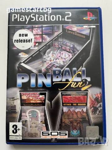 Pinball Fun за PS2, снимка 1 - Игри за PlayStation - 49447753