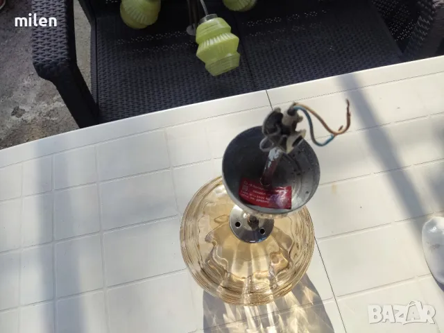 ретро полюлей, снимка 4 - Лампи за таван - 50150787