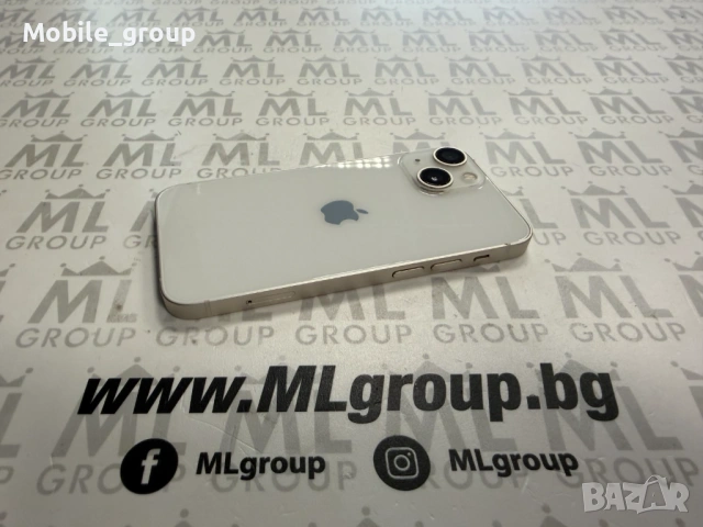 #MLgroup предлага iPhone 13 Mini 128GB Starlight 87%, втора употреба., снимка 3 - Apple iPhone - 53525202