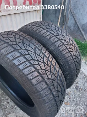 Зимни гуми 2 броя 215/65/R 16 Dunlop - 7 мм грайфер 