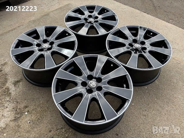 4 броя алуминиеви джанти за Toyota Avensis,Toyota Prius  17, снимка 8 - Гуми и джанти - 54042183