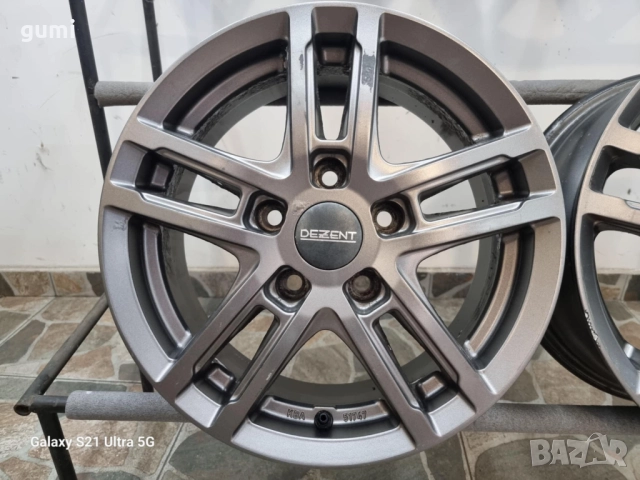 4бр 15ски джанти DEZENT за AUDI, VW, SEAT 5х112мм A150485 