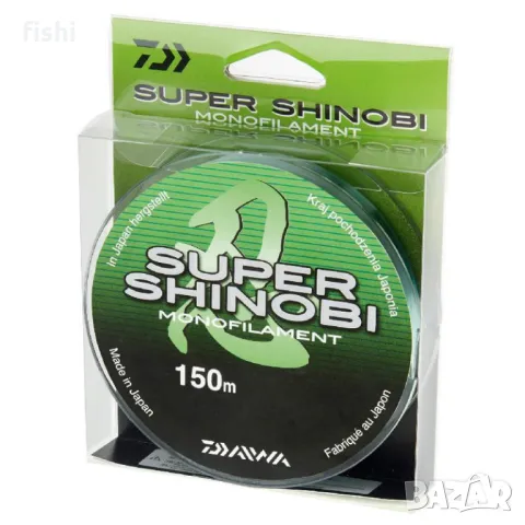 100% оригинално влакно Daiwa Super Shinobi – 0,14, 150m, снимка 1 - Такъми - 46856233