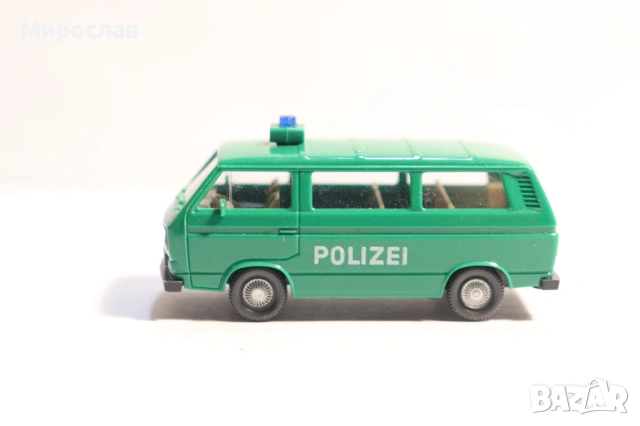 WIKING H0 1/87 VW POLICE ПОЛИЦИЯ КОЛИЧКА КАМИОН МОДЕЛ