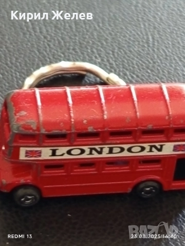 Ретро колекционерски ключодържател ЛОНДОН метален за КОЛЕКЦИЯ ДЕКОРАЦИЯ 26091, снимка 5 - Колекции - 51465568