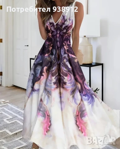 Дамска лятна рокля, снимка 3 - Рокли - 51419651