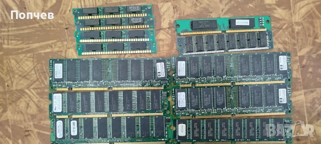 ЛОТ PC RAM памети стари, снимка 3 - RAM памет - 53782050