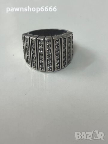 Сребърен пръстен 925, снимка 3 - Пръстени - 46063567