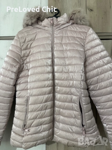 Розово зимно яке , снимка 2 - Якета - 51624000