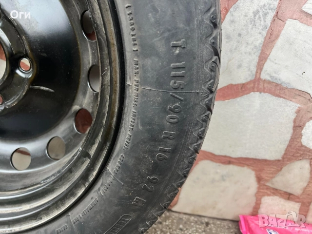 патерица / резервна гума BMW, снимка 5 - Гуми и джанти - 52658546