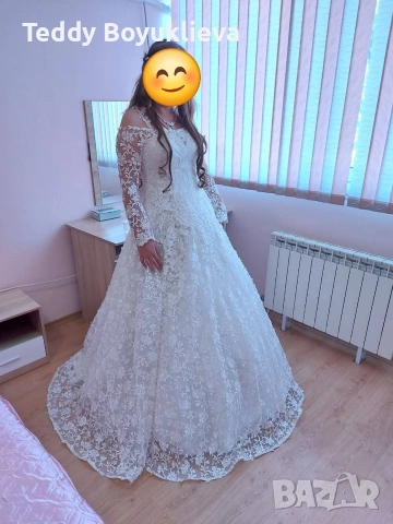 Булчинска рокля, снимка 2 - Сватбени рокли - 54233105