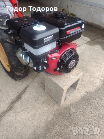 Мотоблок, мотофреза или мотокултиватор акме след основно сервизиране с фреза и нов двигател., снимка 2 - Джапанки - 54123005