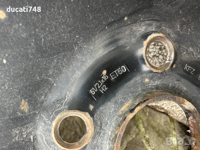 4бр. железни джанти 16" 5х112 с гуми - VW, Audi, Seat, Skoda - VAG, снимка 9 - Гуми и джанти - 54127673