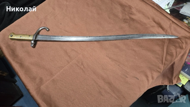 Щик, нож, кама за Шаспо , снимка 2 - Антикварни и старинни предмети - 54240958