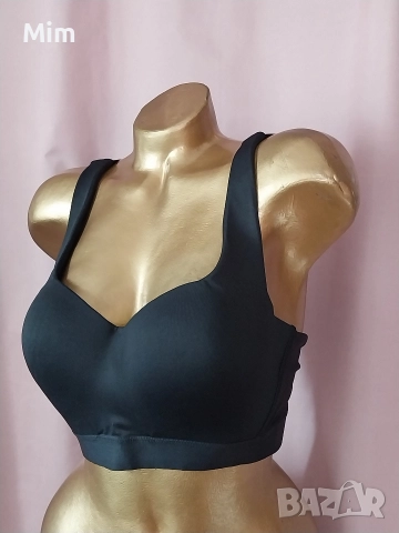 85 С Черен изчистен сутиен без банели , снимка 6 - Бельо - 52960571