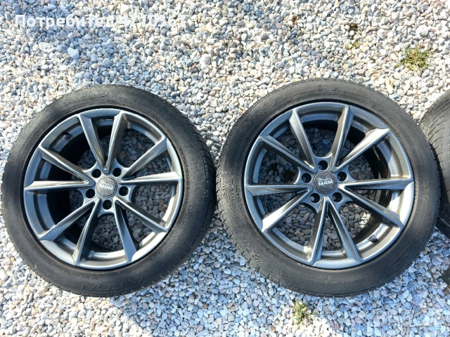 Джанти 18 Mercedes, Vw,Audi 5x112, ET35, 8J, снимка 4 - Гуми и джанти - 53843109