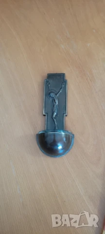 Ретро съд за светена вода* Църковна утвар* Окачва се на стена, снимка 10 - Антикварни и старинни предмети - 51036629