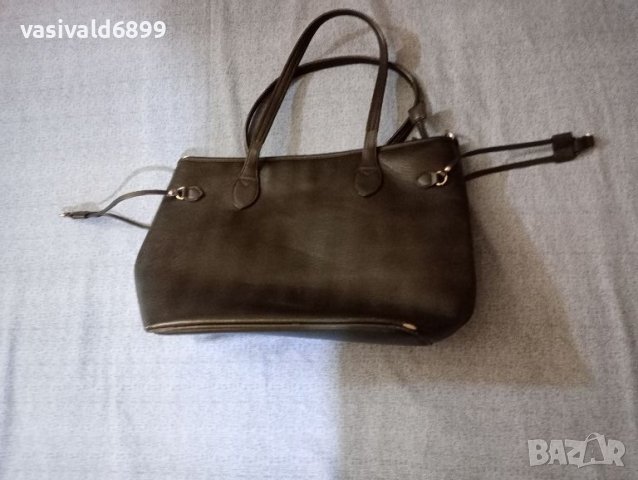 Черна дамска чанта , снимка 3 - Чанти - 45187891