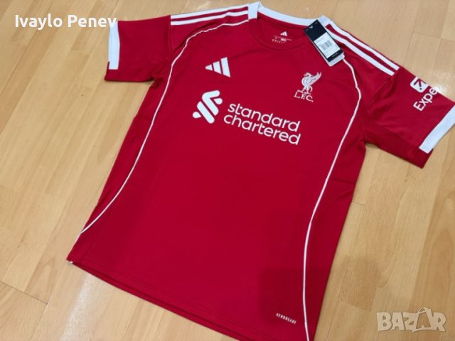 Ново! Ливърпул / Liverpool Nike официални тениски 2025/2026
