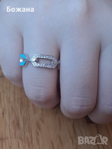 сребърен пръстен нов 925, снимка 1 - Пръстени - 46021821