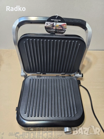 Hisense Smart Contact Grill HCG2100S – контактна скара 180°, снимка 3 - Тостери - 53765216